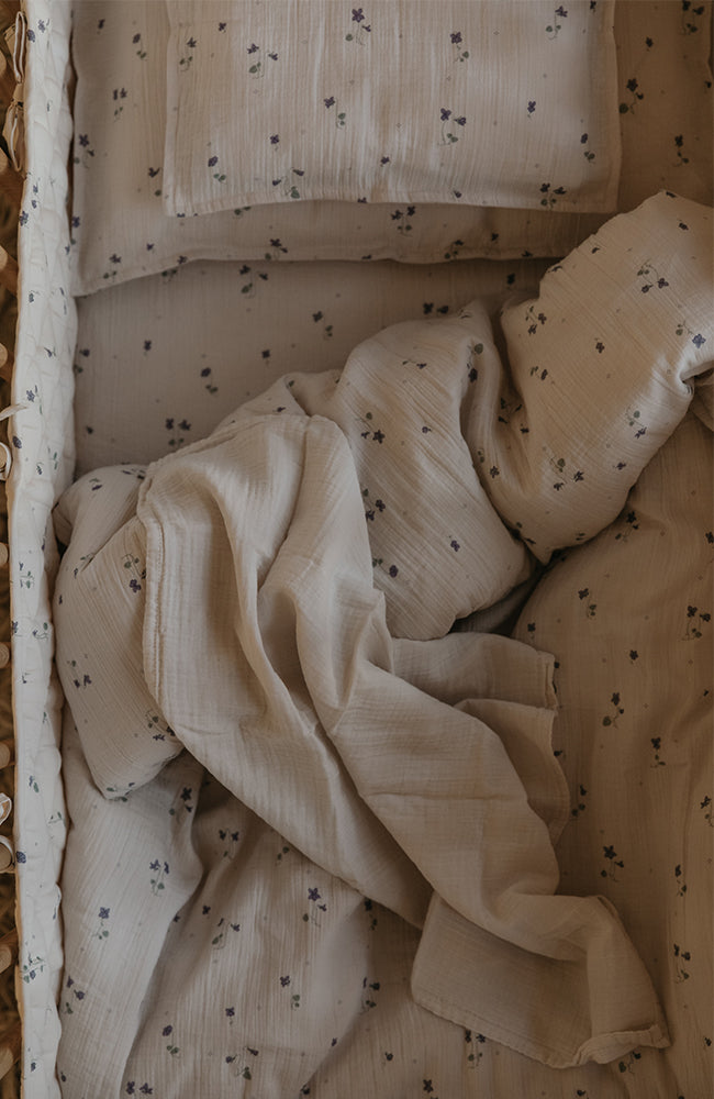 Muslin Bed Set Junior - Viola