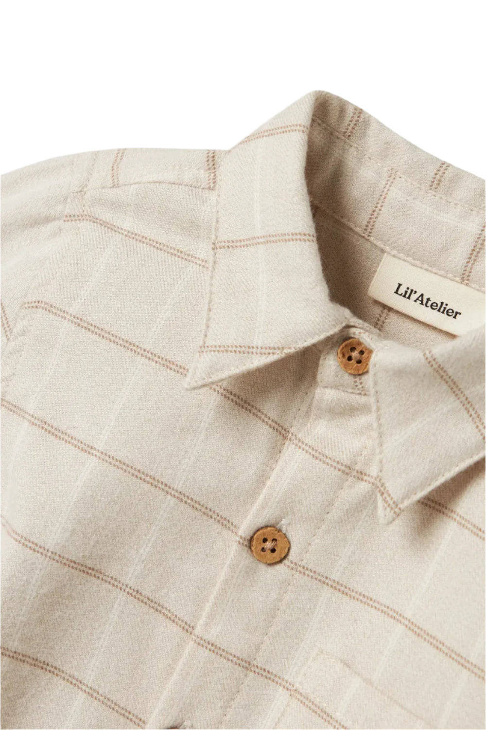 Nadim LS Shirt - Pure Cashmere Lil' Atelier Skjorta