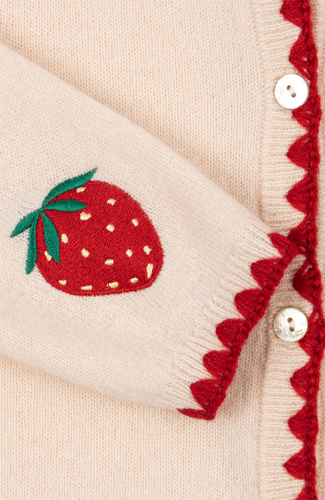 Collette Cardigan - Buttercream Konges Slöjd Cardigan