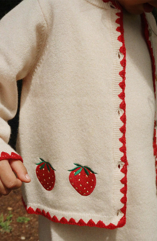 Collette Cardigan - Buttercream Konges Slöjd Cardigan
