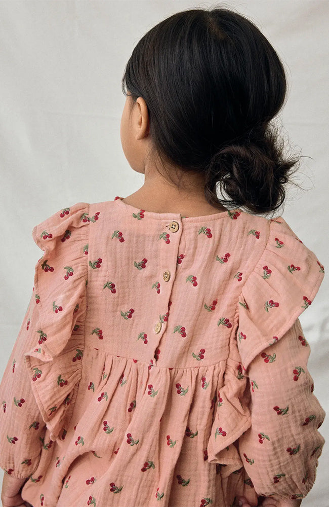 Koala LS Loose Dress - Misty Rose Lil' Atelier Klänning