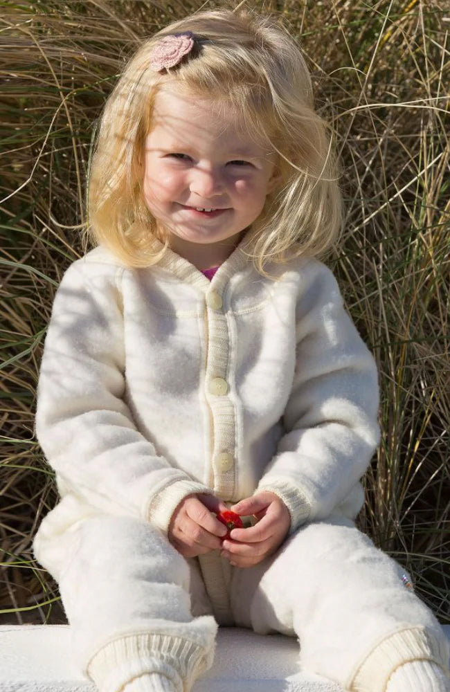 Wool Overall - Creme Vit Joha ytterkläder