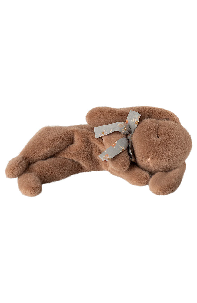 Sleeping Bunny Plush, Small - Soft Brown Maileg Mjukdjur