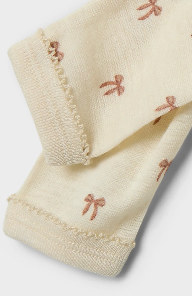 Nalu Wool Slim Legging - Turtledove Melange