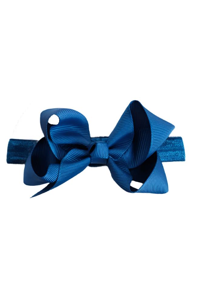 Hårband Rosett - Light Navy Petit Stockholm hårband