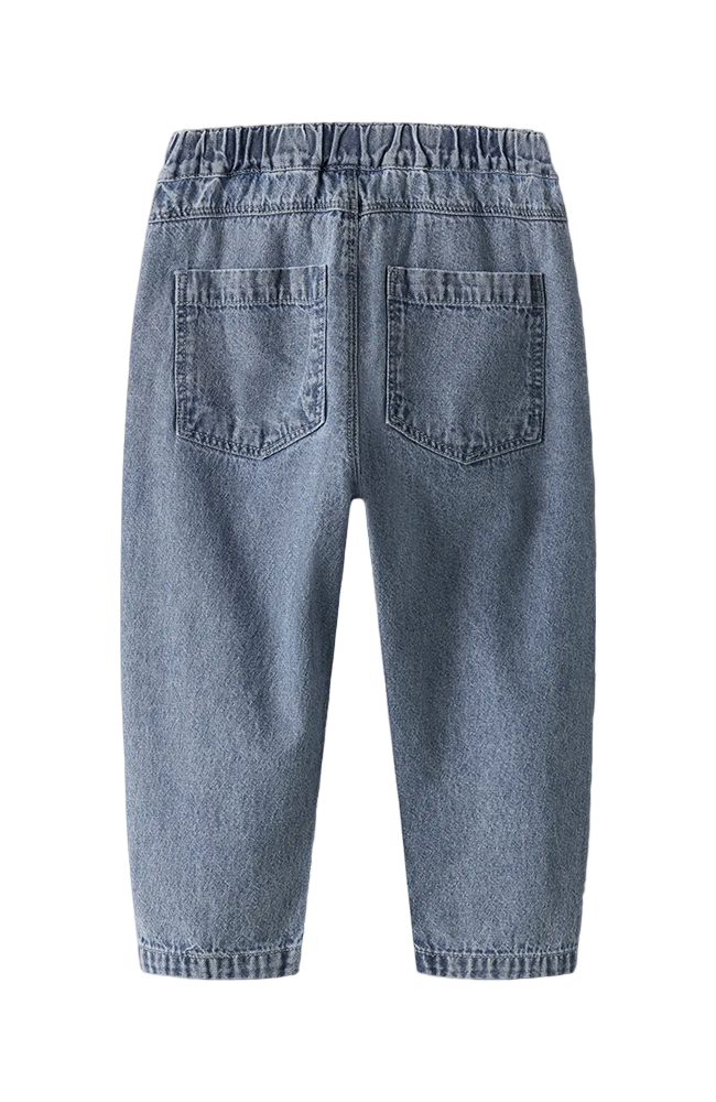 Taya Loose Jeans - Medium Blue Denim