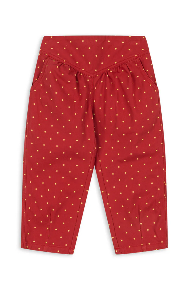Nola Pants - Strawberry Dot