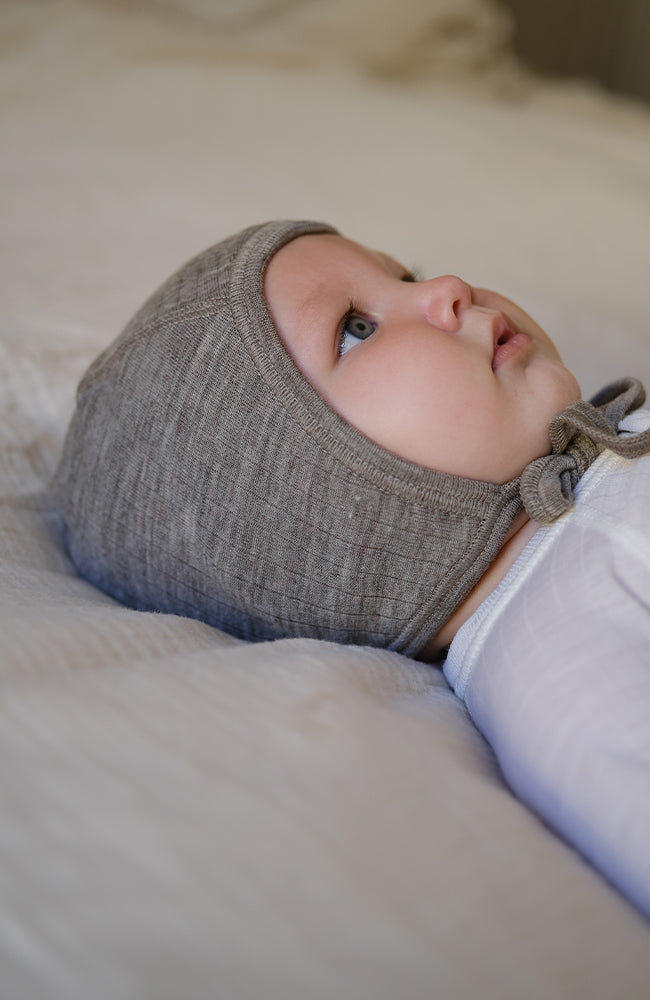 Wool Helmet - Sand Joha mössa