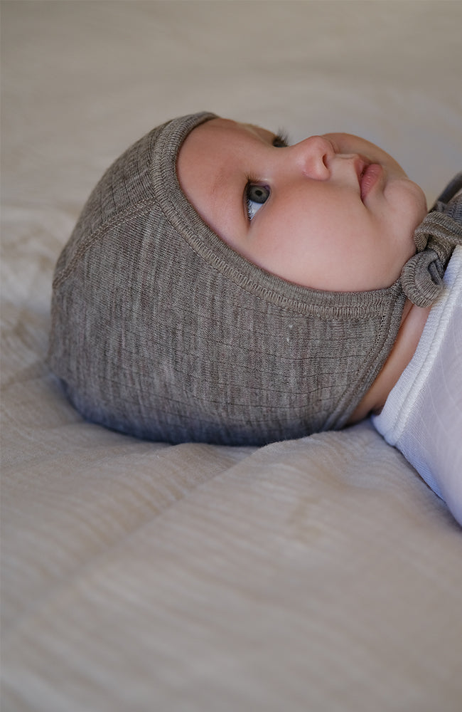Wool Helmet - Sand Joha mössa