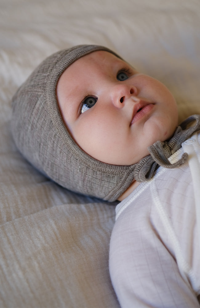 Wool Helmet - Sand Joha mössa