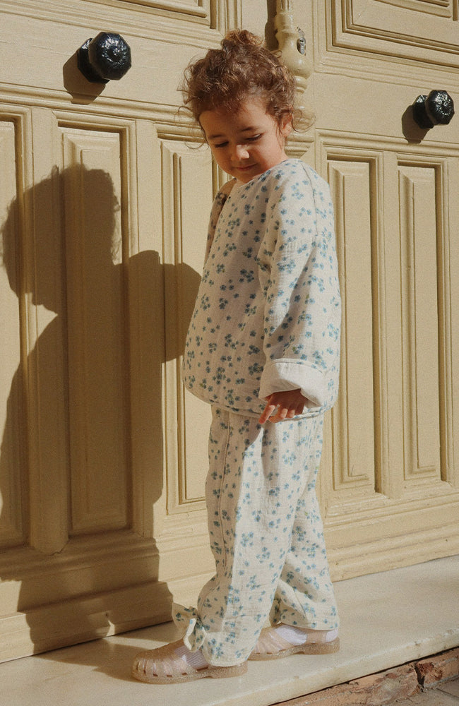 RHW X KS Mioblu Pants - Forget Me Not Konges Slöjd Byxor