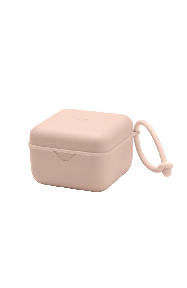 Pacifier Box Blush Bibs Napp