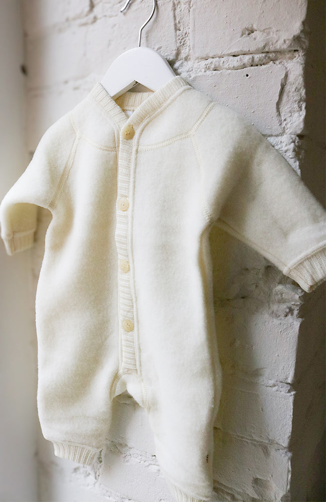 Wool Overall - Creme Vit Joha ytterkläder
