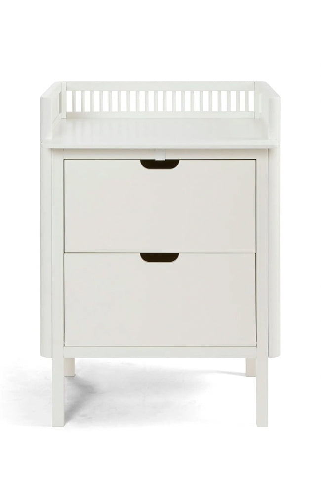 Skötbord Med Lådor - Classic White Sebra Inredning